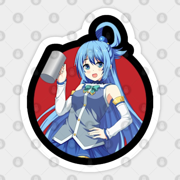Aqua hoodie konosuba store